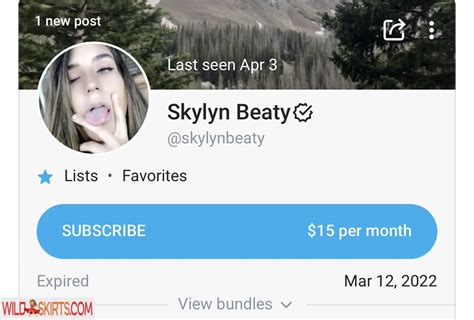 skylyn beaty onlyfans leaked|Skylyn Beaty aka Skylyn Ray Naked OnlyFans .